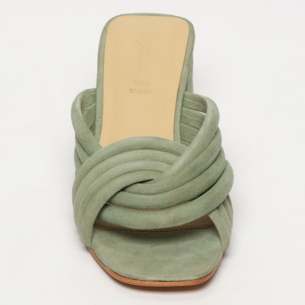 Apolina - Sandalias de Tacón Alto Helena - Caqui