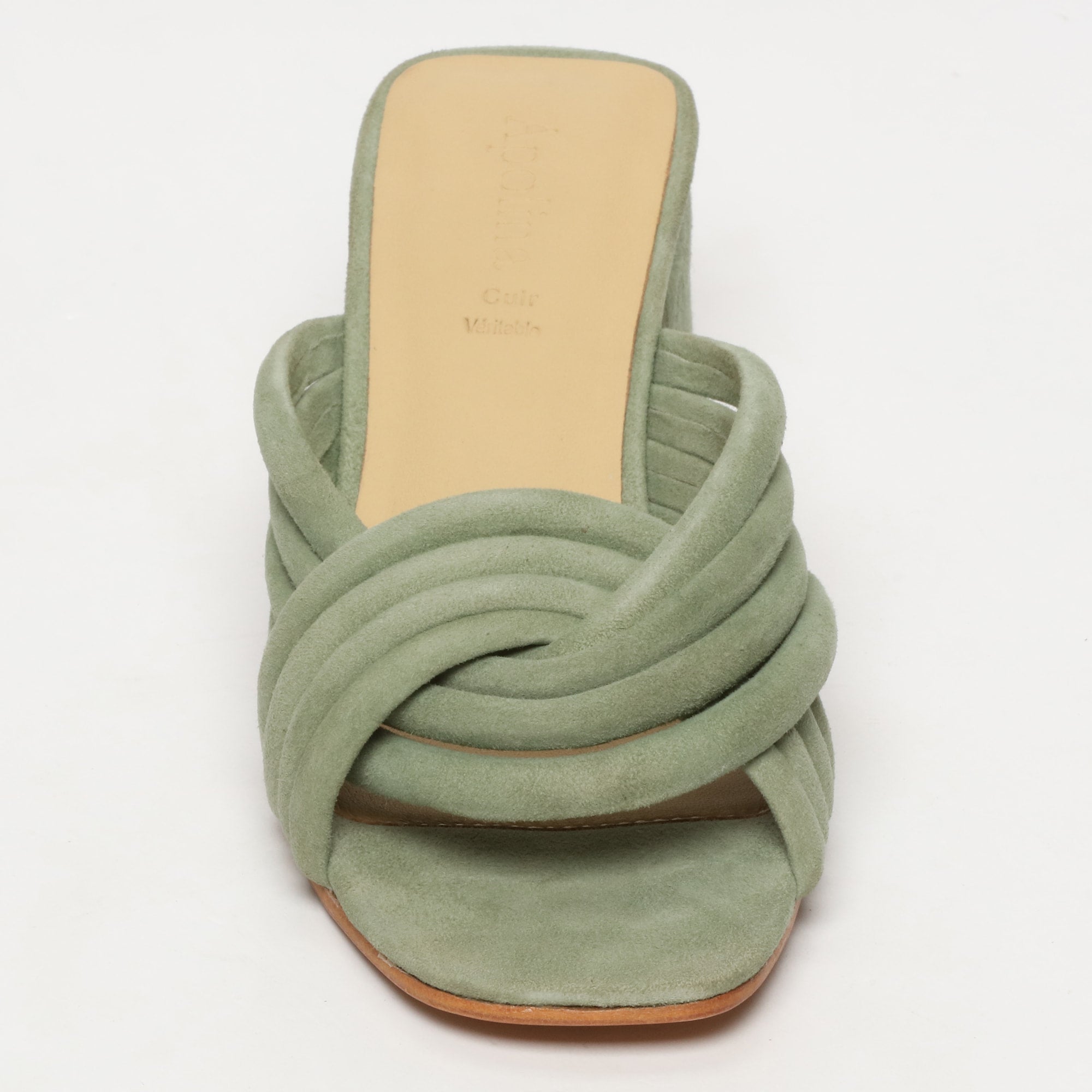 Apolina - Sandalias de Tacón Alto Helena - Caqui