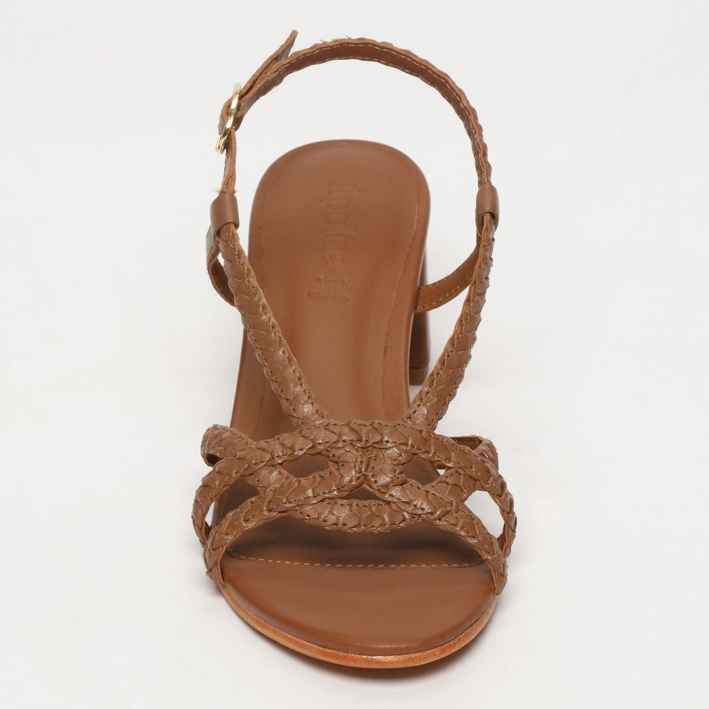 Apolina - Sandales Talons Haut Cassian - Marron