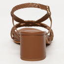 Apolina - Sandales Talons Haut Cassian - Marron