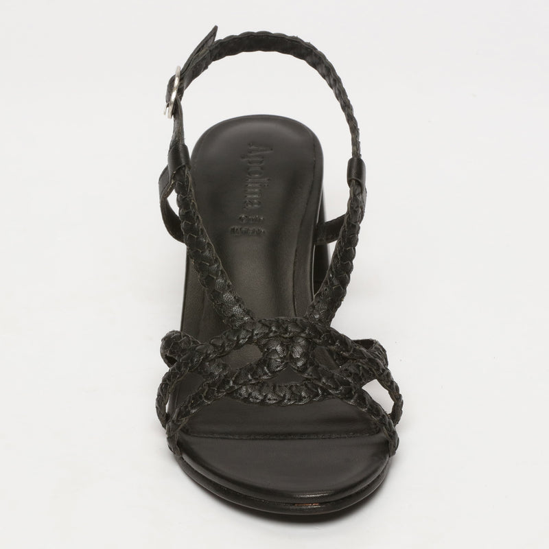 Apolina - Sandales Talons Haut Cassian - Noir