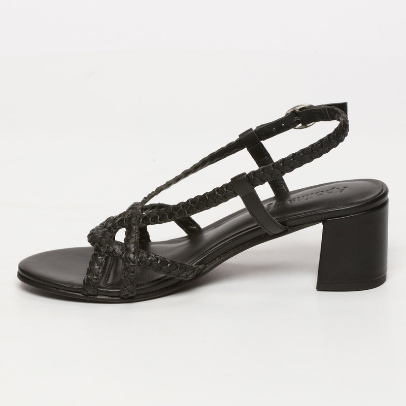 Apolina - Cassian High Heel Sandals - Black