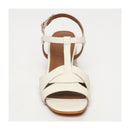 Elysia High Heel Sandals - White