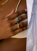 Bague Large Aquarius