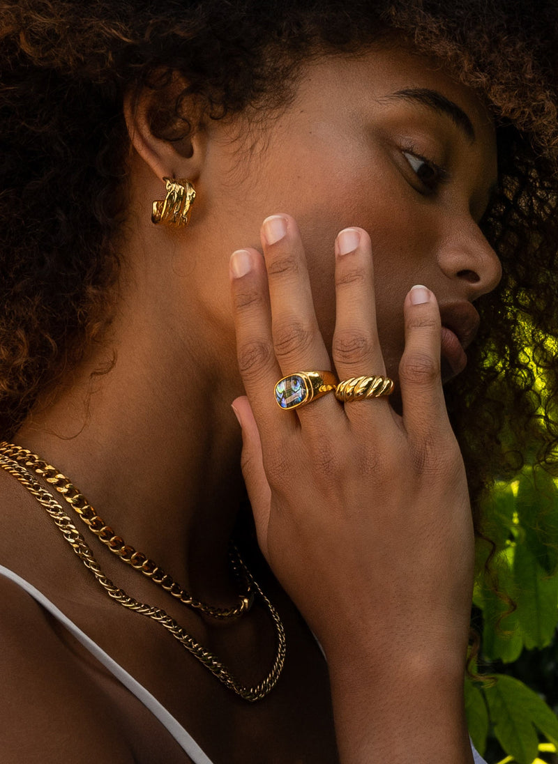 Bague Large Aquarius