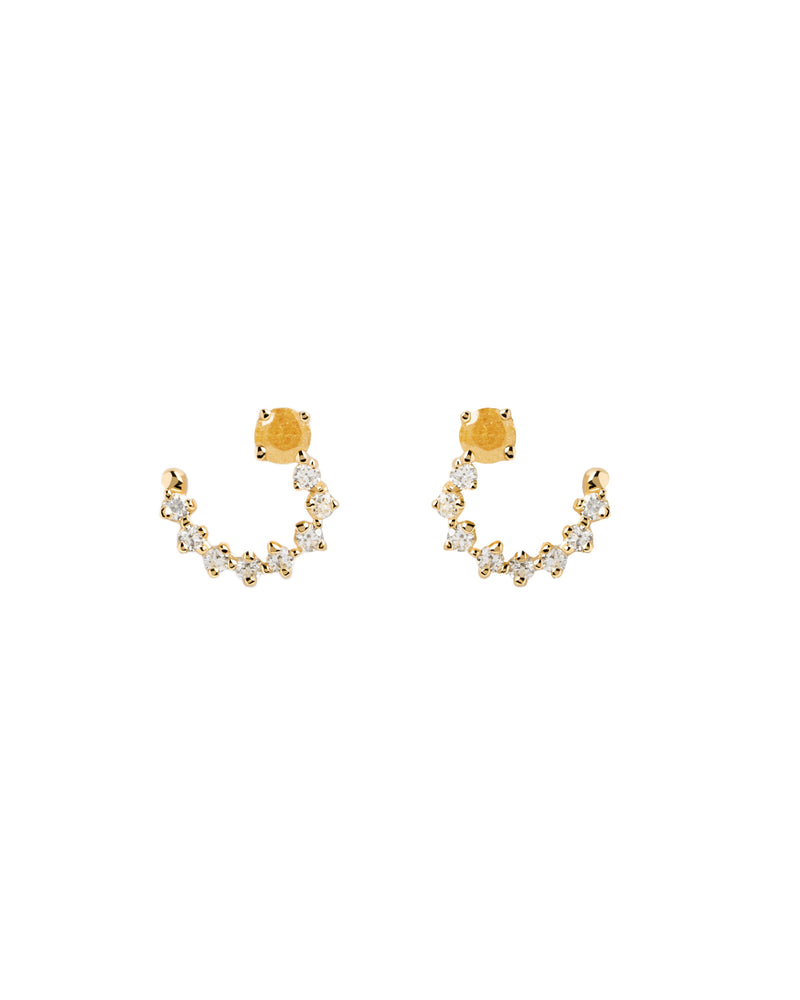 Villa Earrings - Gold