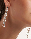 Endless Earrings Signature - Silver