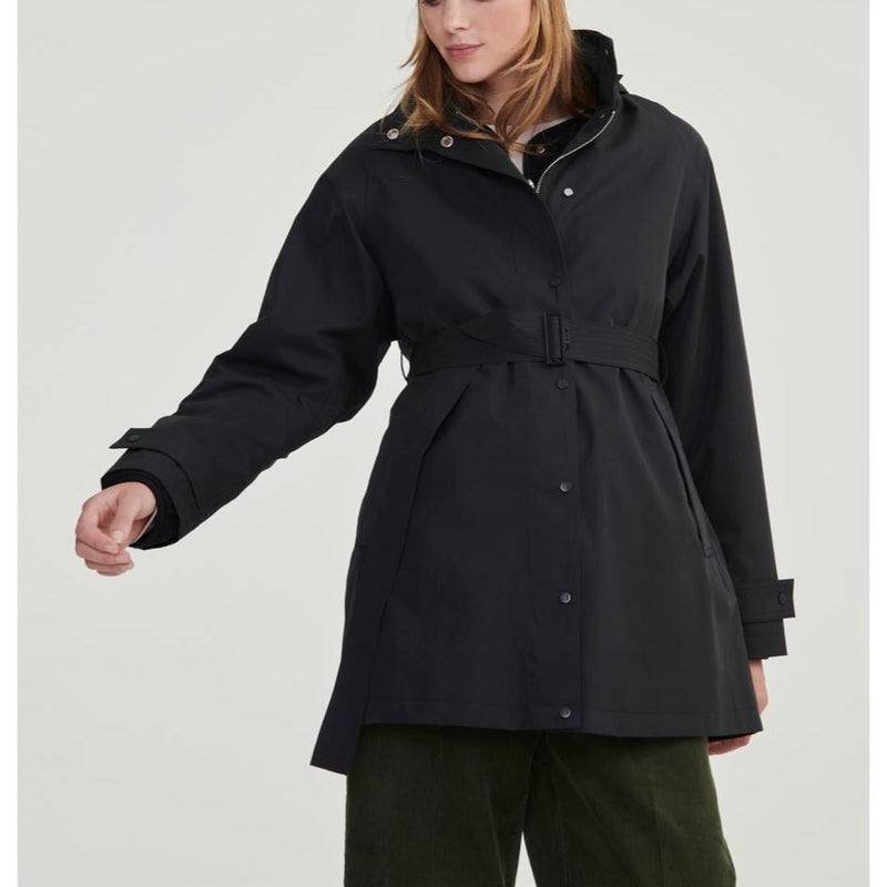 Manteau/Trench - Noir - Femme