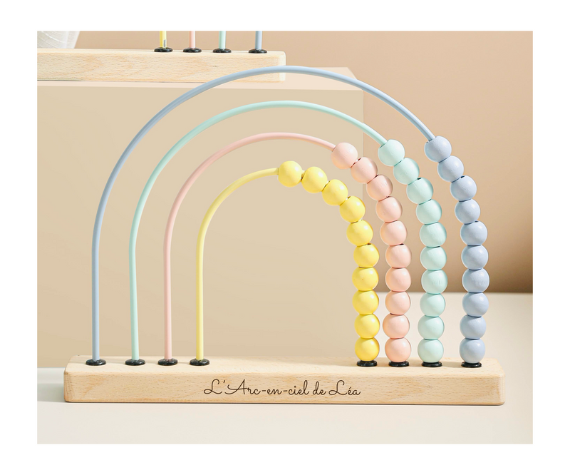Arielle Le Boulier Arc-En-Ciel (Personnalisable)