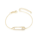 Bracelet Trombone - Doré