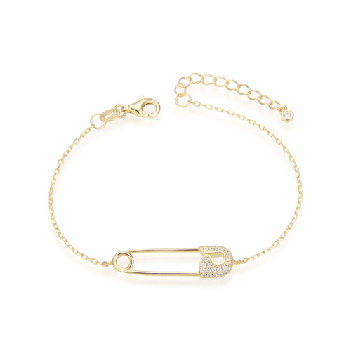 Bracelet Trombone - Doré