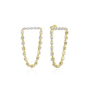 Boucles D'Oreilles Rivière Arceau - Doré