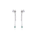 Boucles Pendantes My Glow - Blanc
