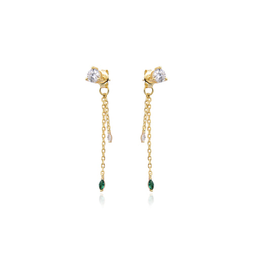 Boucles Pendantes My Glow - Doré