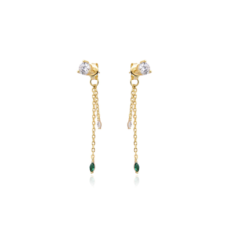 Boucles Pendantes My Glow - Doré