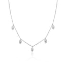Collier Pampilles Marquise - Blanc