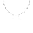 Choker Serti Clos - Blanc