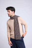 Echarpe Ariella - Beige Leopard