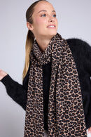 Echarpe Ariella - Beige Leopard