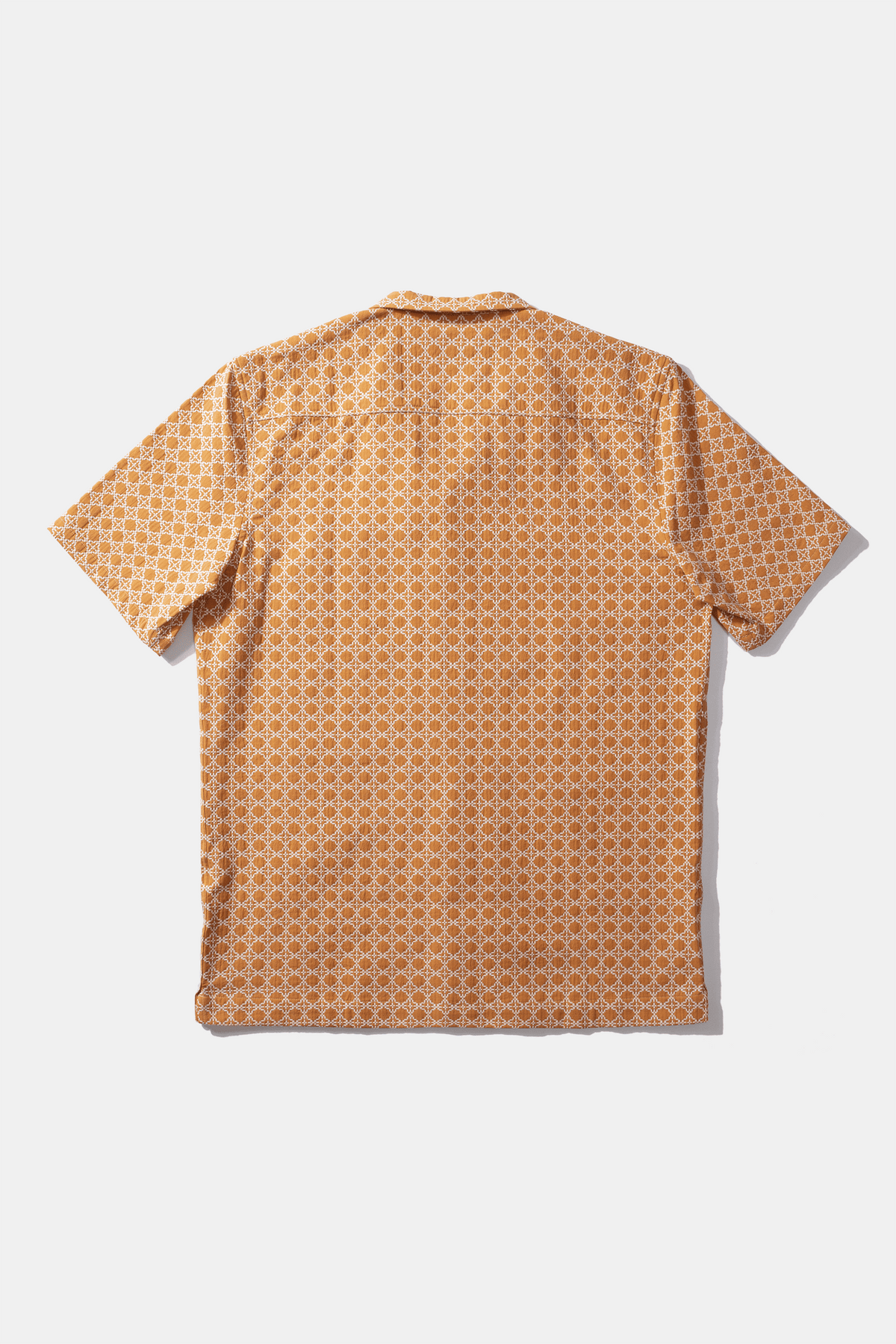 Camicia a Maniche Corte Artisan Orange