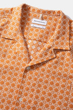 Camicia a Maniche Corte Artisan Orange