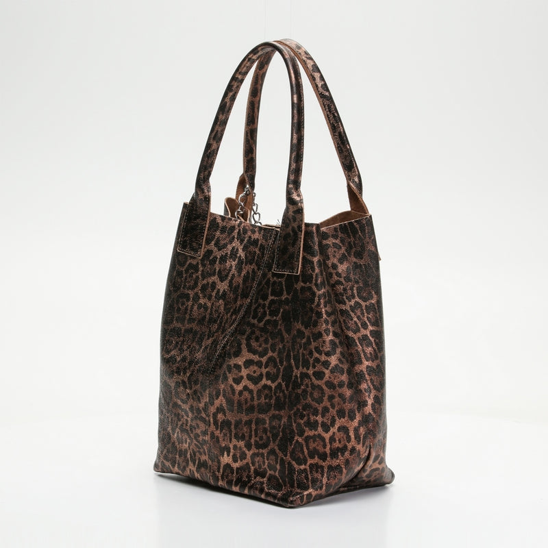 Yana Handbag - Leopard pattern