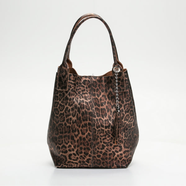 Yana Handbag - Leopard Pattern
