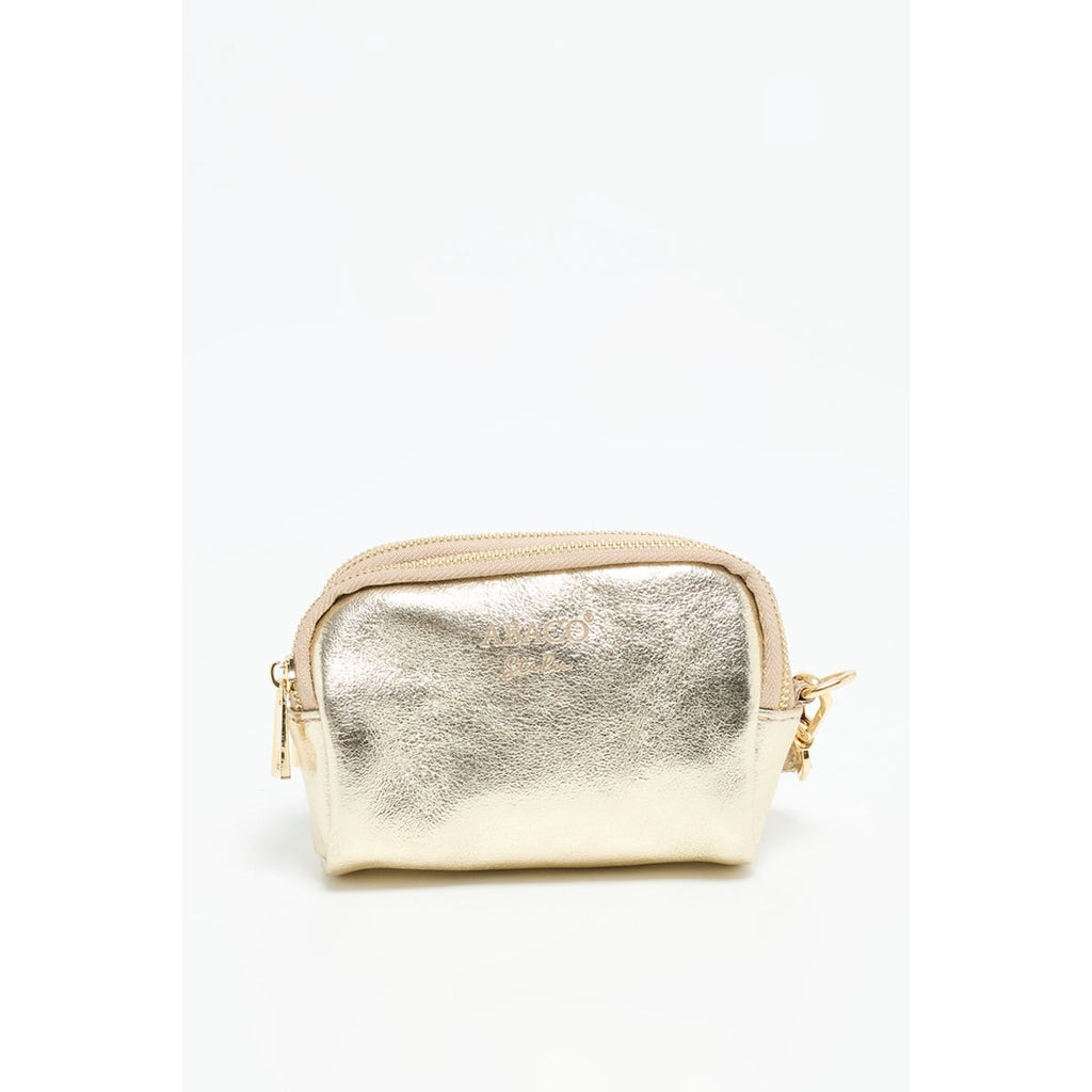 Gold Small Leather Accessory - Gold