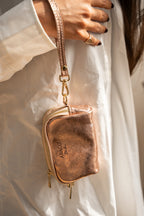 Petite Maroquinerie Dore - Rose Metallique