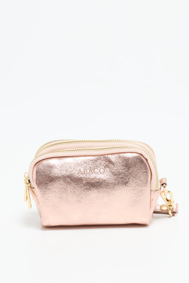 Petite Maroquinerie Dore - Rose Metallique