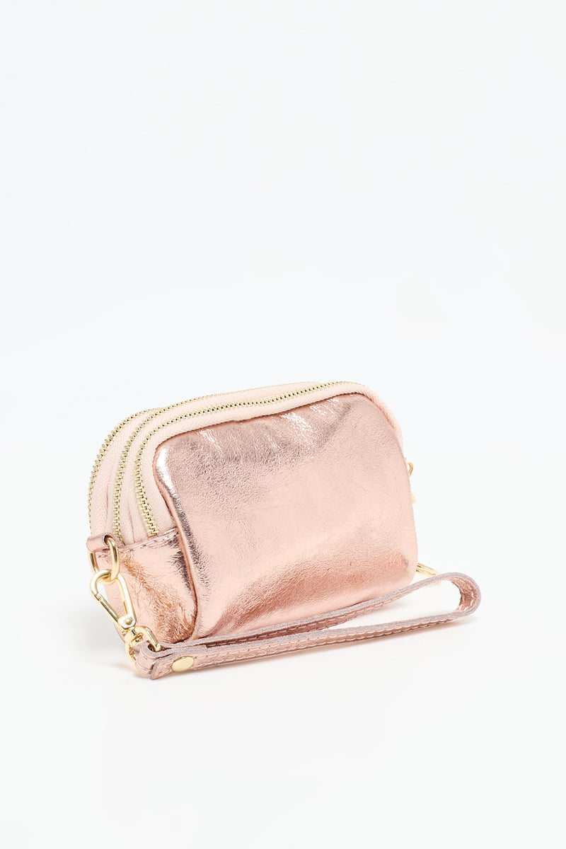 Petite Maroquinerie Dore - Rose Metallique
