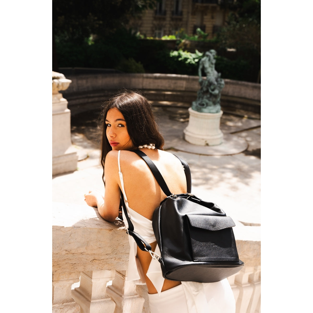 Sac En Bandoulière Effia - Noir