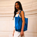 Sac à Main - Yana - Bleu Métallique