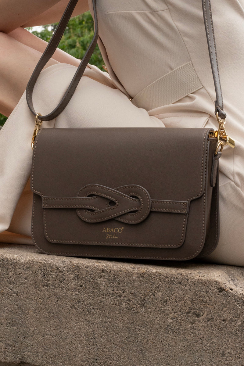 Sac À Bandoulière Ambre - Taupe