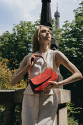 Bolso bandolera Cyra - Burdeos