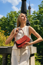 Borsa a tracolla - Cyra - Bordeaux