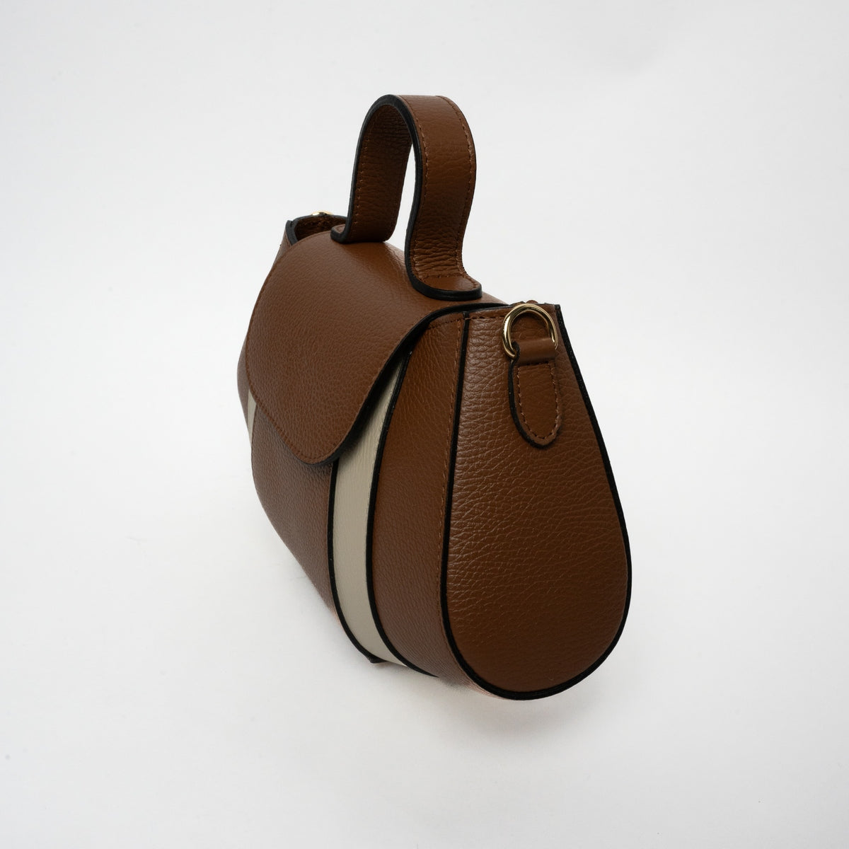 Sac En Bandoulière Lara - Camel/Beige