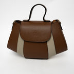 Sac En Bandoulière Lara - Camel/Beige