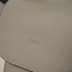 Lara Shoulder Bag - Light Taupe/Off-White