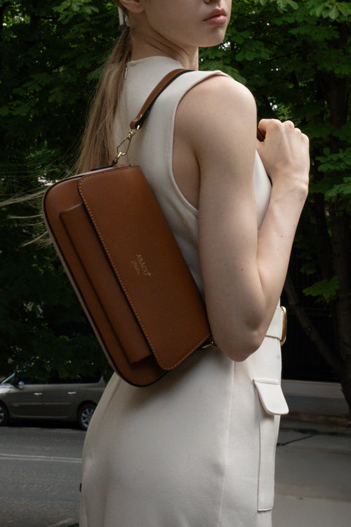 Sac À Bandoulière Lior - Camel