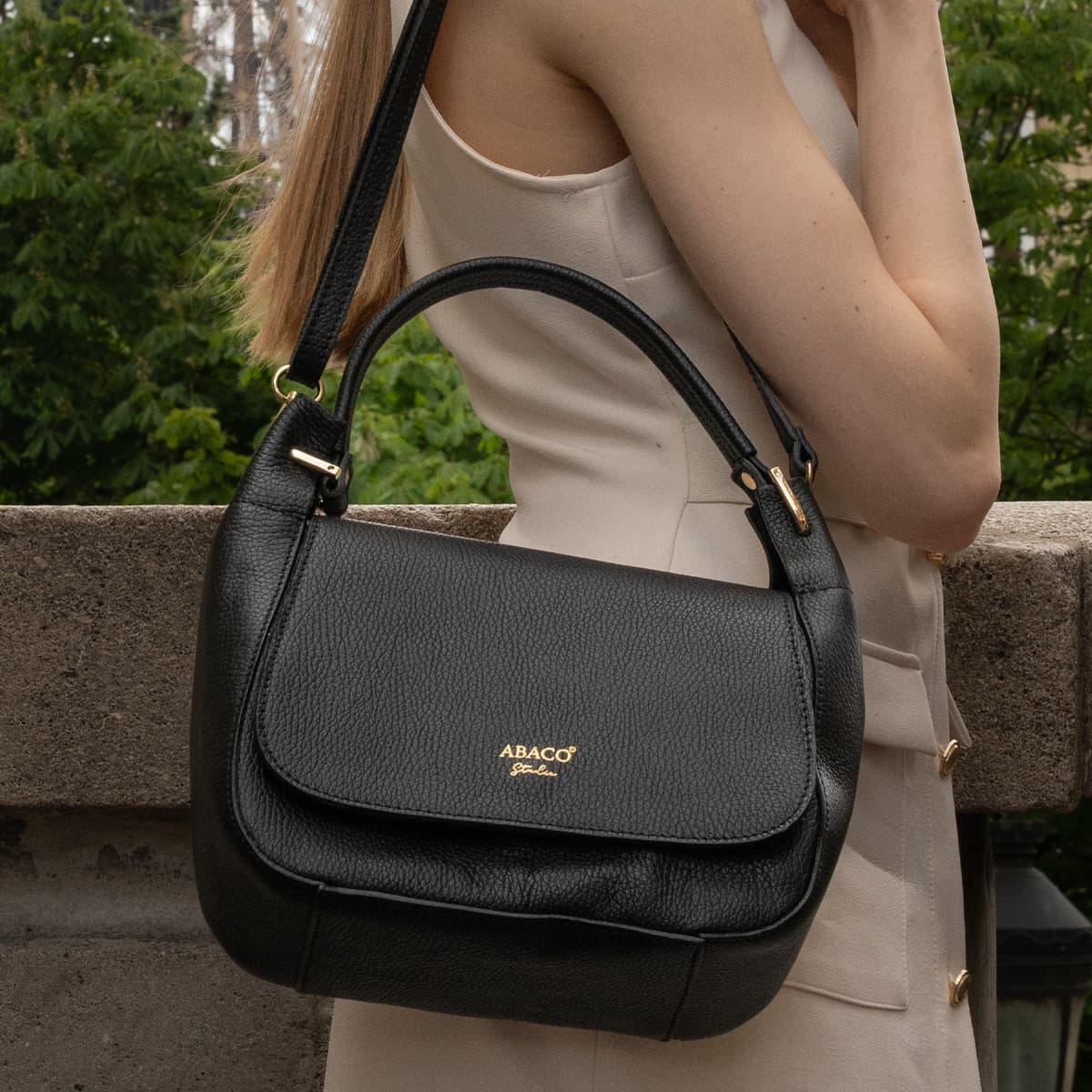 Bolso Bandolera - Milva - Negro
