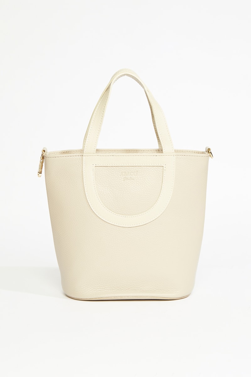 Bolso bandolera Saia - Taupe claro/Beige