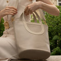 Bolso bandolera Saia - Taupe claro/Beige