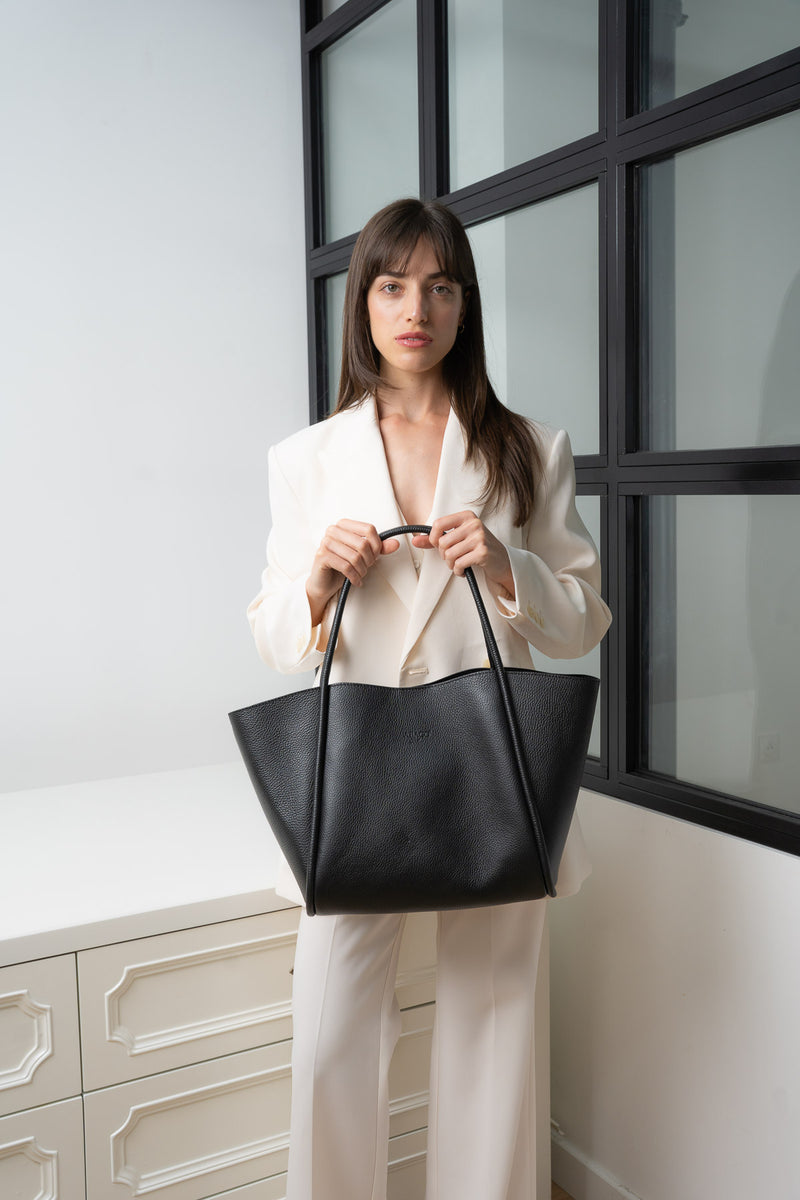 Sac Porte-Épaule Stacy - Noir