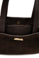 Sac À Bandoulière Vera Suede - Moka