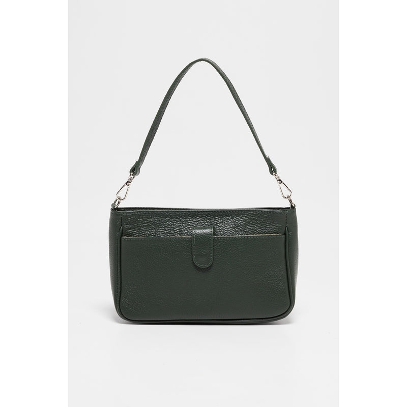 Jade Handbag - Bottle Green