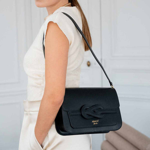 Sac À Bandoulière Ambre - Noir