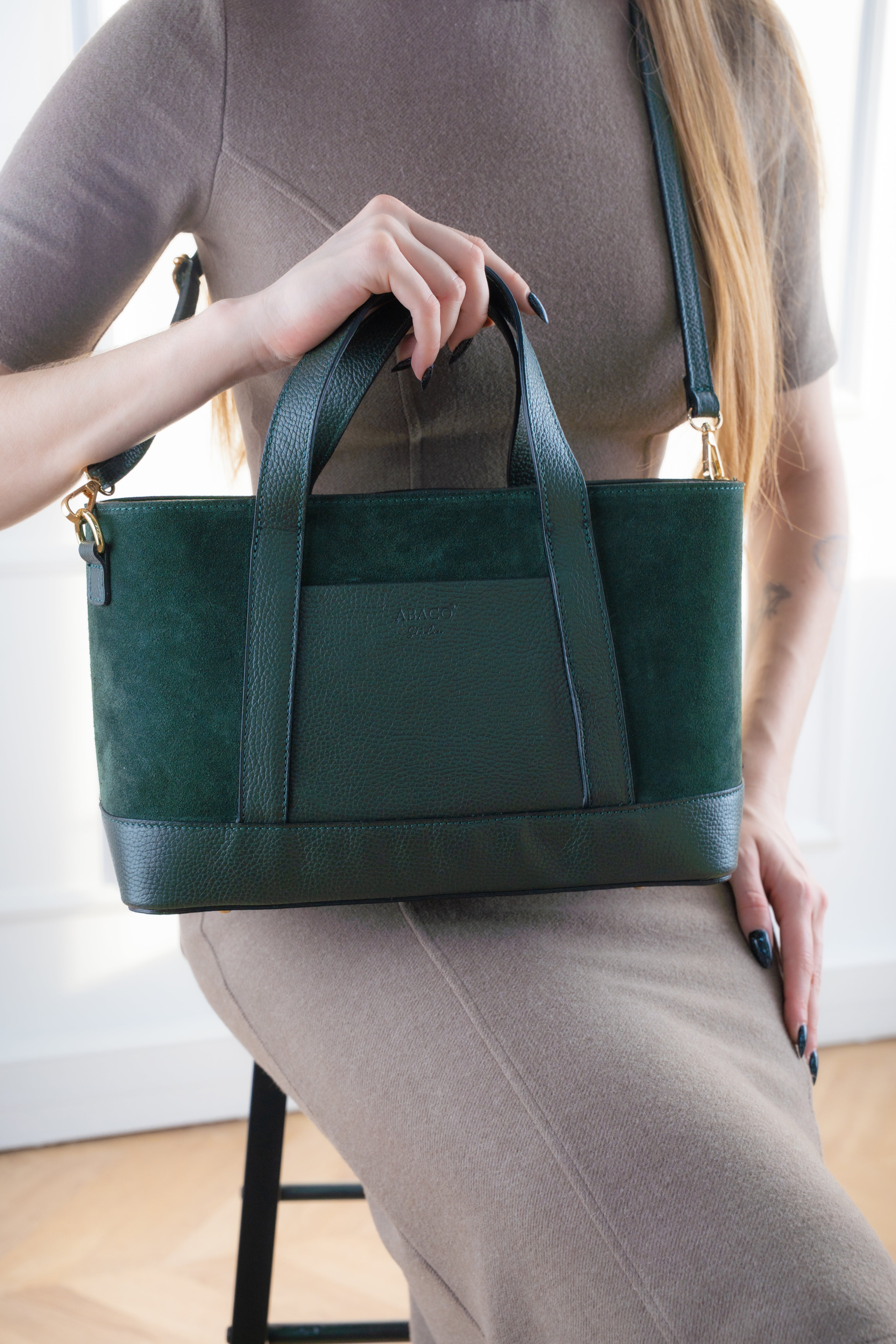 Bolso de hombro Belly - Verde