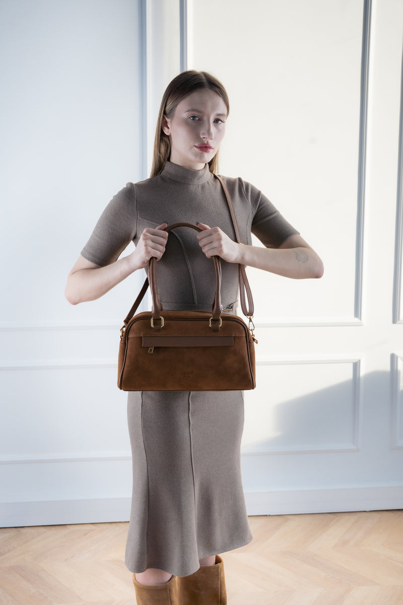 Sac Porte Epaule Drew - Camel