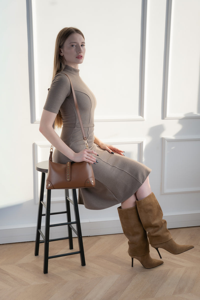 Sac A Bandouliere Jim - Moka